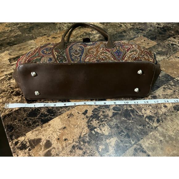 St. John’s Bay Vintage Paisley Hand Bag - Picture 9 of 12